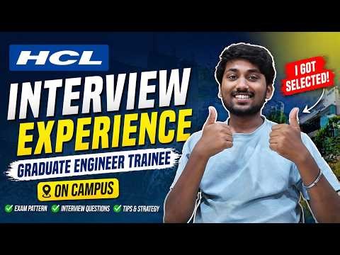 I Got Selected in HCLTech 😳 Full Interview Truth | HCLTech GET Interview Secrets Nobody Tells