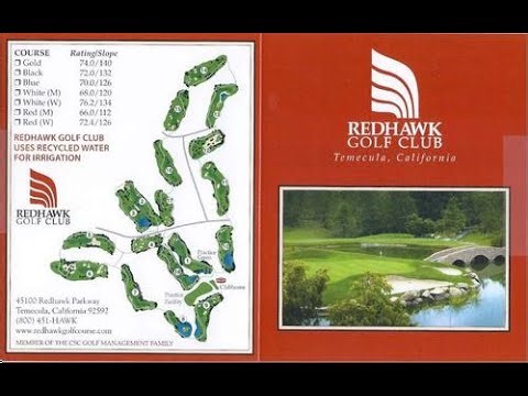 How to play the Redhawk Golf Club in Temecula, Ca.