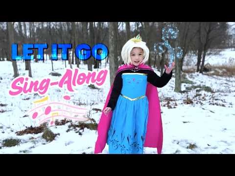 ❄️ 🎵 "Let it Go" - Sing Along with Lyrics!