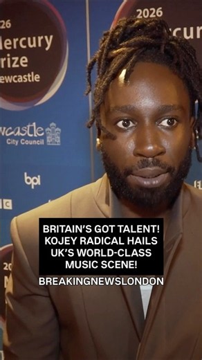 BRITAIN’S GOT TALENT! KOJEY RADICAL HAILS UK’S WORLD-CLASS MUSIC SCENE!