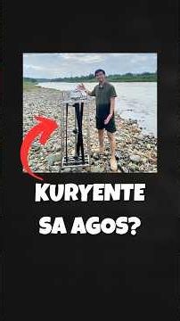 Filipino Inventor Uses River Currents to Make Electricity 🇵🇭