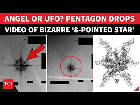Biblical Angel In UFO Files? Pentagon’s Wild Video Of ‘8-Pointed Star’; ‘Ophanim’ Theories Erupt