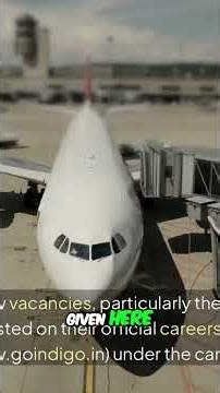 Fly High! Your Dream Aviation Job Awaits: IndiGo, Air India, SpiceJet! #shorts #aviation
