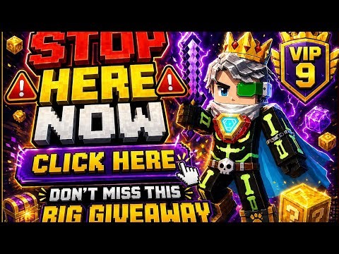 FREE VIP PASS + RICH PRO ID GIVEAWAY 😱🔥 | BLOCKMAN GO BIG GIVEAWAY 🎁LIMITED TIME!! | CLAIM NOW FAST
