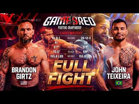 THIS IS UNBELIEVABLE! Brandon Girtz vs John Teixeira | FULL FIGHT 🔥