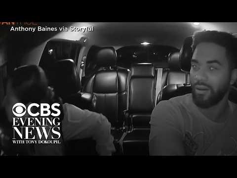Houston Uber driver gets roped into police car chase