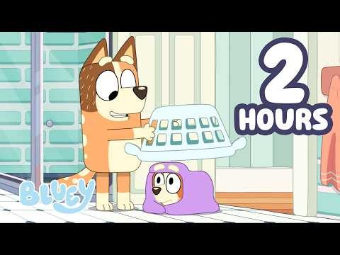 Bingo Turns into GHOSTBASKET! 👻🧡 | 2 HOURS of Ghostbasket and MORE! | Bluey