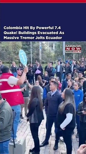 Colombia Earthquake: Powerful 7.4-Magnitude Quake Rocks Colombia & Ecuador, People Flee Buildings