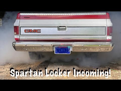Rear end rebuild and Spartan Locker for the GMC! 
