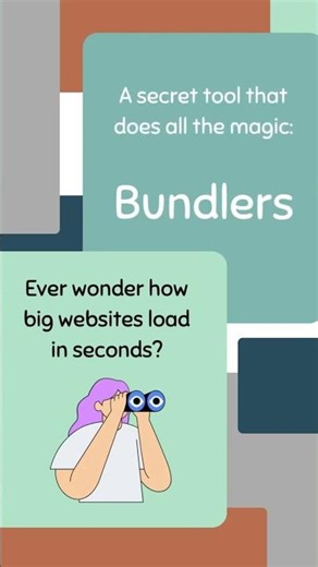 Bundlers - Webpack, Vite, Parcel, Rollup. #react #reactjs #js #ts #frontend #frontenddevelopment #v8