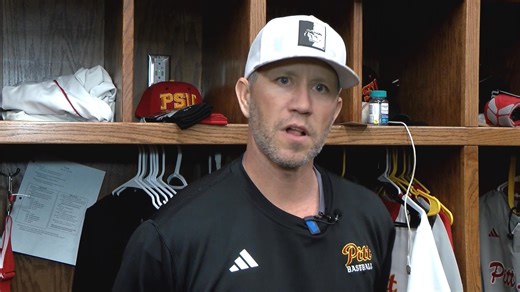 "We own it...if you make a mistake...own it." First-year Pitt State Baseball head coach Brock Buckingham and senior infielder Andrew Branson speak on the team's message heading into its 2026 season. FULL SEASON PREVIEW: https://www.fourstateshomepage.com/sports/local-sports/2026-season-preview-pitt-state-baseball/ | Fourstates Sports Report