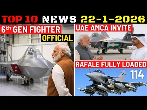 Indian Defence Updates : 6th Gen Fighter Official,UAE in AMCA,Rafale Fully Loaded,500Km TAURUS Offer