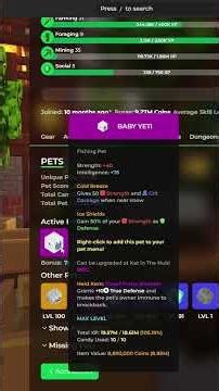 M7 At Level 100? | Hypixel Skyblock Profile Review [76] #minecraft #hypixel #gaming