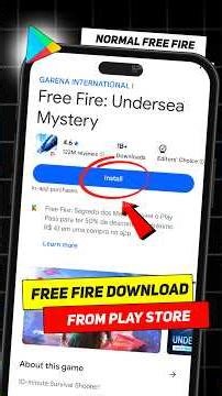 Free Fire Play Store Se Kaise Download Karen || How To Download Free Fire In Play Store #shorts #ff