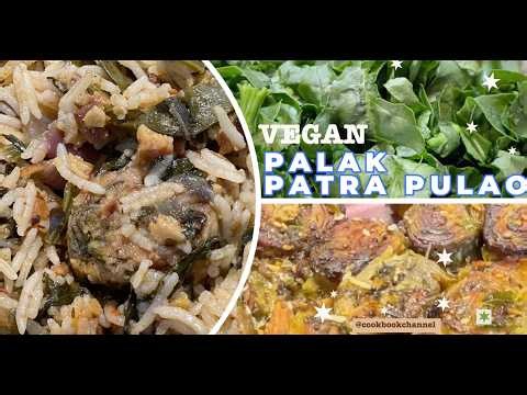 Fail-Proof Palak Patra Pulao | The Easiest Spinach Rice Ever One-Pot Palak Patra Pulao #palakpulao
