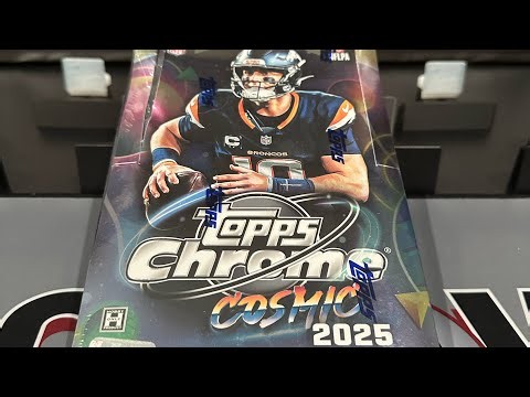 Huge Hit!!!! Solar Flare /5! One Box of 2025 Topps Chrome Cosmic
