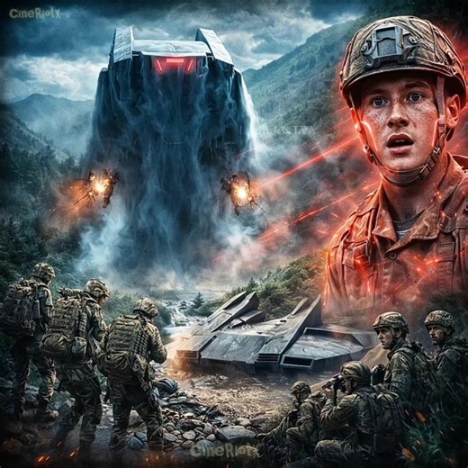 An Alien Ship Descended… Soldiers Froze in Fear 🔥| #USshorts