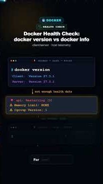 `docker version` vs `docker info`: Client/Server & Daemon Deep Dive!