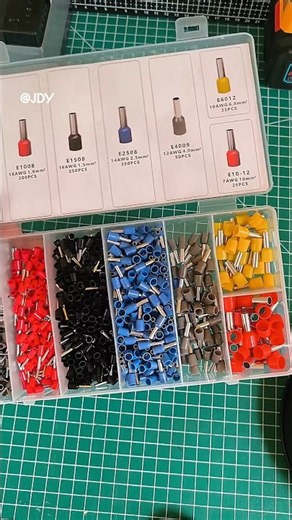 Proper use of wire ferrule with crimping pliers #onlineshopping