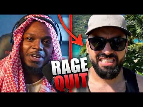 RAGE QUIT! CONFIDENT Muslim GETS GRILLED REPEATEDLY Then QUITS After THIS...
