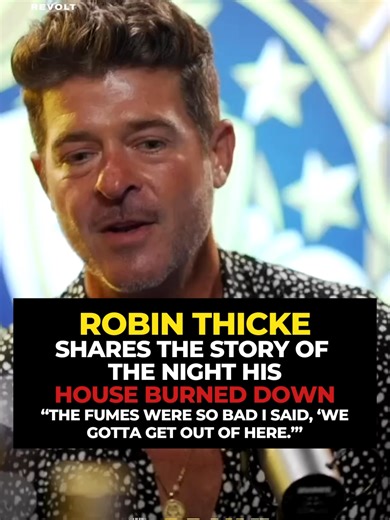 “When it happened, I wanted to show my son how we survive as a family.” Robin Thicke gets deep about the night his house burned down, moving his kids to safety, and showing his son how a family survives together. He talks insurance, rebuilding, and turning tragedy into a fresh start. #DrinkChamps #RobinThicke #RealTalk