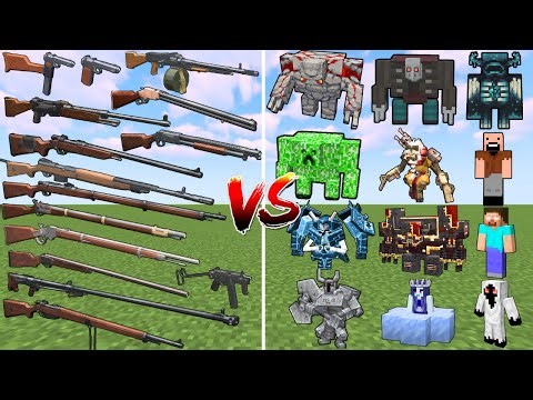 What TaCZ Chocolate Man: Retro Gunpowder Gun can Defeat the Most Minecraft Bosses in a Row?