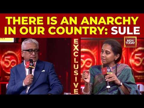 'Unannounced Emergency': Supriya Sule Takes On Govt Over EC Row At India Today Conclave Mumbai 2026