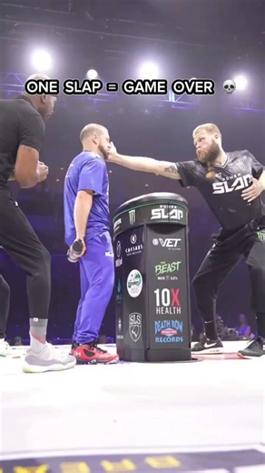ONE SLAP = GAME OVER 💀 | Most Brutal KO in Power Slap History#powerslap #slapfight #knockout