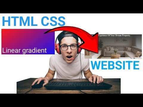 How to apply linear gradient on background image HTML CSS