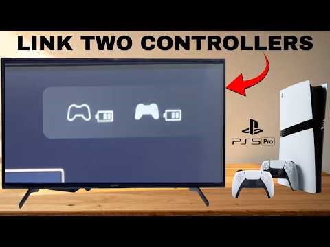 How To Connect 2 Controllers To One User Profile On PS5 Pro