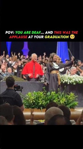 This Deaf Student’s Graduation Walk Will Make You Cry 🥺❤️