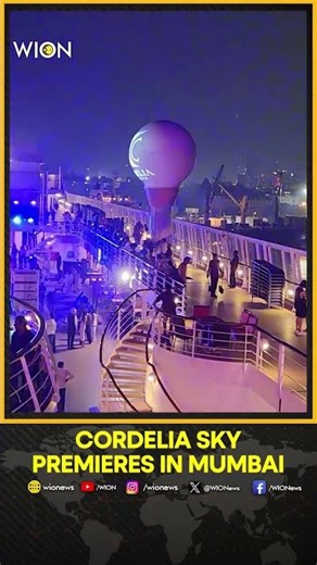 'Cordelia Sky' Debuts: India's Largest Cruise Sets Sail | WION Shorts