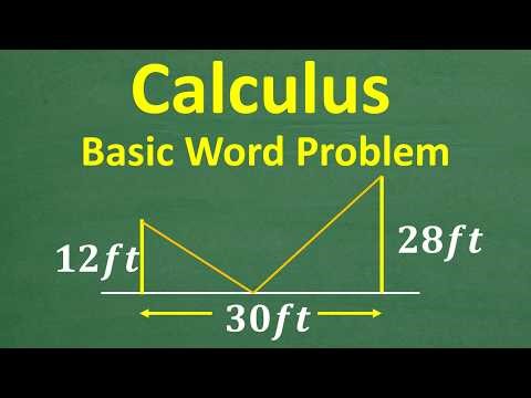 Basic Calculus Word Problem Explained Step-by-Step