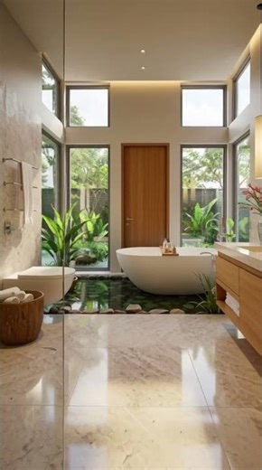 a Peaceful Dream Home and a Private Indoor Garden #dreamhome #interiordesign #housetour #HomeDecor