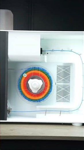 What if you could make your own rainbow filament? 🎨♻️ #crealitym1r1 #3dprinting