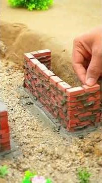 Mini Construction Satisfying Build #automation #creativeideas #diyprojects #minimachines #tech #ai