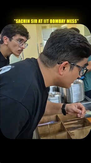 SACHIN SIR AT IIT BOMBAY MESS☠️. #iitbombay #viral #physicswallah #iitjee #explorepage #reels