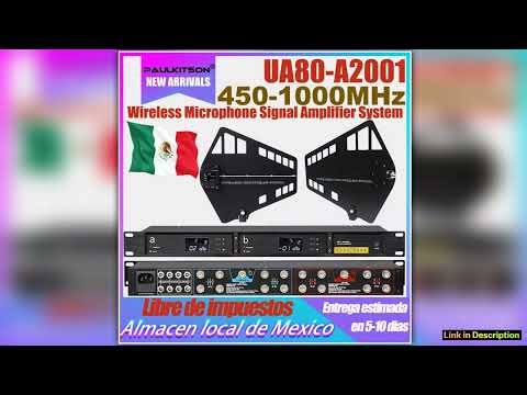 Paulkitson UA80 Antenna Distribution System 16 Channels RF Signal Booster Directional BNCBNC For Wi