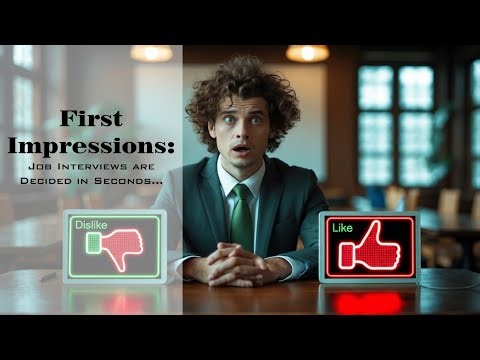 The Power of First Impressions at a Job Interview - Job Interview Tips - Simplified and Explained