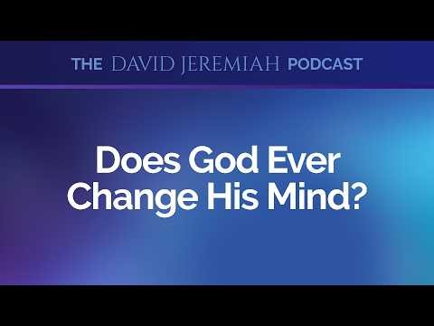 Does God Change His Mind?