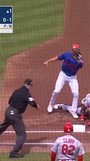 Tobias Myers gets the pickoff at first base! 👏