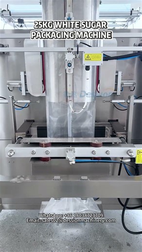 25KG White Sugar Packing Machine | Industrial Heavy Bag Solution