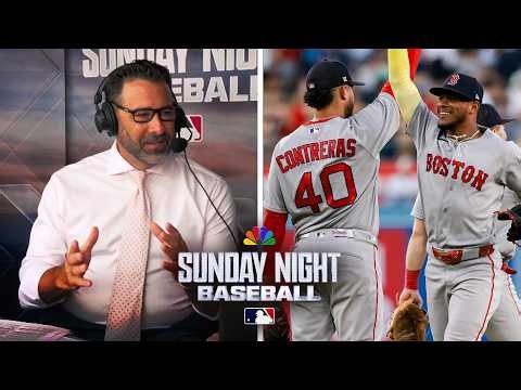 Surging Red Sox sweep Dodgers in 'impressive style' | Sunday Night Baseball | MLB on NBC