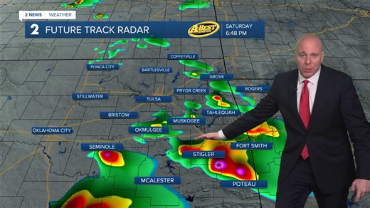 Severe storms are possible for Green Country tonight