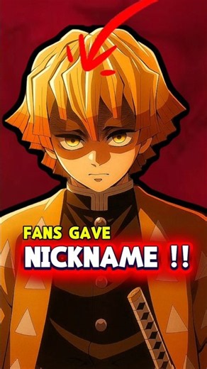 Nicknames of Demon Slayer charecters 😊 || Demon Slayer || #shorts #viral