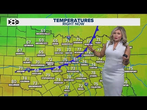 DFW Weather | Cold front moving over metroplex Sunday night, 14 day forecast