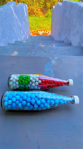 Breaking glass bottle ⚠️🔥 Crushing Crunchy & Soft Things #asmr #shorts #asmrsound #satisfyingvideo