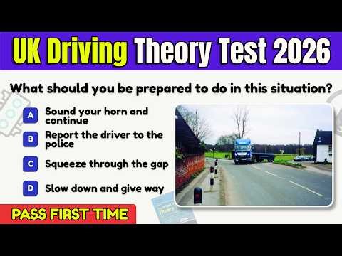 UK Theory Test 2026 | 🚦Ultimate Driving Theory Test Revision | Pass First Time