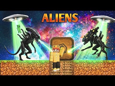 How I Killed ALIENS In My Minecraft World!!