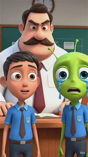 ALIEN KA SCHOOL ME ADMISSION NAHI HUA 😭 BINA AADHAAR KE FAIL #shorts #viral #@AansndAishorts